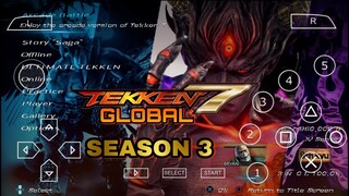 HOW TO DOWNLOAD TEKKEN 7 GLOBAL SEASON 3 FULL VERSION