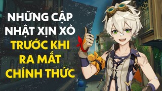 Genshin Impact - Những cập nhật xịn xò trước khi ra mắt chính thức