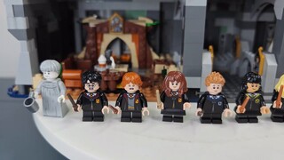 [Cá trong nước linh hồn] LEGO Harry Potter 76435 Great Hall/Loạt phim Mái vòm màu xám mới của Hogwar