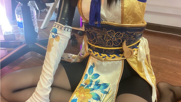 [Eternal Calamity COS] Naughty Walnut is not drunk, Jukuzhou was hammered