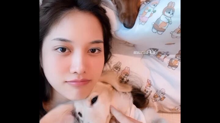 P'Freen with her babies.♥️🥰