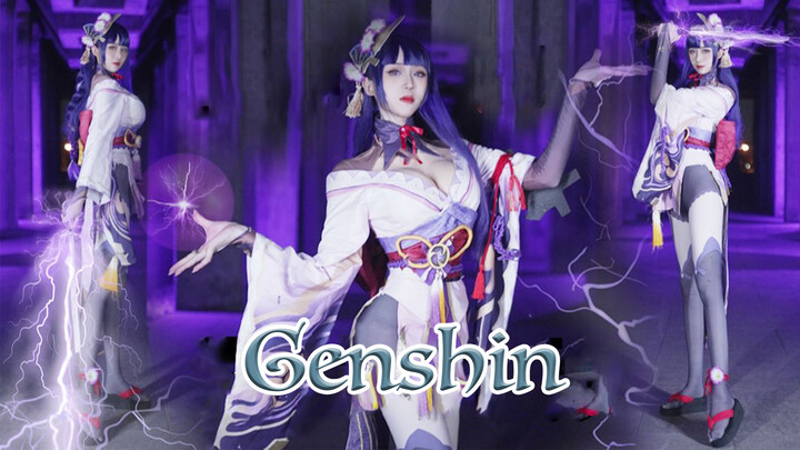 [Genshin Impact Cosplay] "Raiden Shogun" คราวนี้ชักดาบของจริง