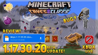 REVIEW! UPDATE MCPE 1.17.30.20 TERBARU! | MINECRAFT BEDROCK  LIGHT BLOCK + CHORUS FRUIT!