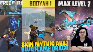 BORONG SKIN MYTHIC AK47 BLUE FLAME DRACO & XM8 FIERY PUMPKIN - EFEK NYA KEREN PARAH! FREE FIRE