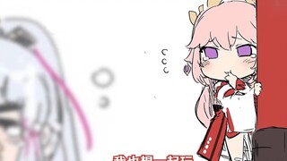 【提瓦特幼儿园】小八重神子不要躲起来了，快点出来跟旅行者玩吧【原神】