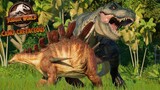 PIERCE vs BIG EATIE 🦖 CAMP CRETACEOUS in Jurassic World Evolution 2 [4K]