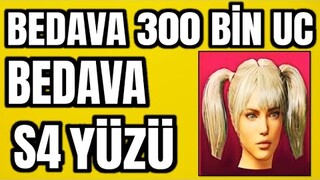 BEDAVA S4 YÜZÜ | BEDAVA 300 BİN UC | BEDAVA 300.000 UC | BEDAVA M12 ROYALE PASS | PUBG MOBILE
