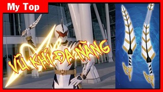 [My Top] 5 Vũ Khí Đa Năng Bá Đạo Trong Super Sentai