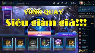 [LMHT]REVIEW SỰ KIỆN VÒNG QUAY SIÊU GIẢM GIÁ - SKIN VÀ KỈ VẬT GIÁ RẺ - MINI EVENT 200SUB