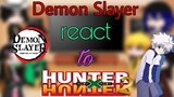 Demon Slayer react to HunterxHunter // Killua Zoldyck // Part 2 // Read Description