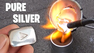 Casting Silver YouTube Play Button