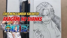 Begini nih Cara Cepat Gambar Karakter Shanks