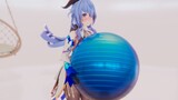 [Anime][Genshin]Ganyu Playing Ball