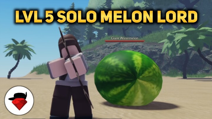 Summer Event Lvl 5 Solo (+Melon Lord) | Venture Tale [ROBLOX]