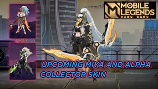 Upcoming Miya Collector Skin And Alpha New Skin 2022 || Mobile Legends|| MLBB