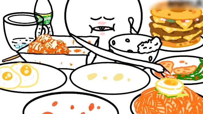 [Hoạt hình] Bữa ăn cho những tín đồ ăn uống, ăn uống vui vẻ là 0 calo!