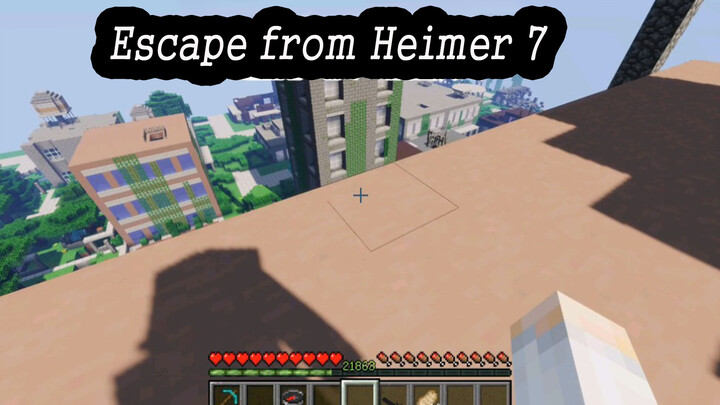 [Game]Minecraft: Highmore Terus Menerus Menyuruhku Melompat ke Jurang