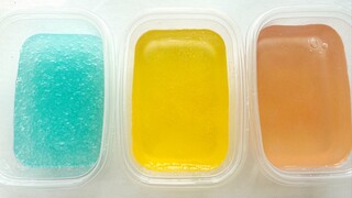[DIY]Memainkan slime tiga warna dengan cara berbeda