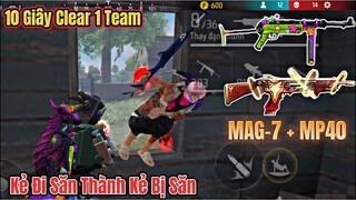 [Free Fire] ComBo MAG-7 + MP40, Chia Sẽ Cách Di Chuyển Thông Minh Khi KẺ ĐI SĂN THÀNH KẺ BỊ SĂN !