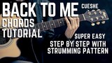 How To Play Back To Me Complete Guitar Chords Tutorial  + Lesson MADE EASY