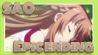 Sword Art Online|【Super Epic】★Sword Art Online★ ●ω●Epic ending