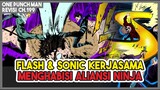 SERANGAN KOMBINASI!!! SONIC & FLASH KERJASAMA Membantai Aliansi Ninja!! (Revisi OPM 199)