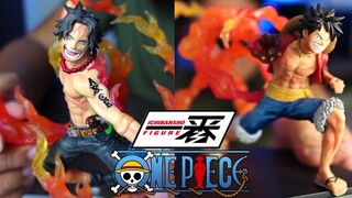 GIVEAWAY! Portgas D. Ace & Monkey D. Luffy Ichibansho Figure Unboxing