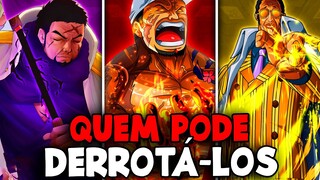 HOJE QUEM PODE VENCER UM ALMIRANTE?! 13 PERSONAGENS QUE PODEM VENCER UM ALMIRANTE EM ONE PIECE ATUAL