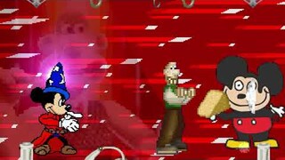 AN Mugen #213: Wallace VS Mickey Mouse & Mokey