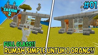 Membuat Simple Starter House Survival!! | Zaxion SMP S2 Eps.01