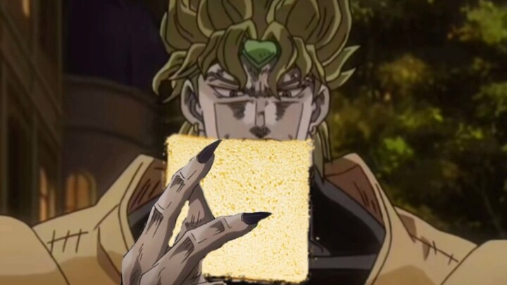 Why did dio chew the bread?