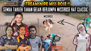 Lawak Team STP jumpa Missrose Kat Classic | Awiee,Daddy,Jumper,Obot PUBG Mobile Malaysia