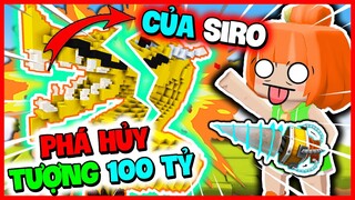 1001 CÁCH PHÁ HỦY TƯỢNG RỒNG 100 TỶ CỦA SIRO | KAMUI PHÁ HỦY LÀNG HERO TEAM TRONG MINI WORLD