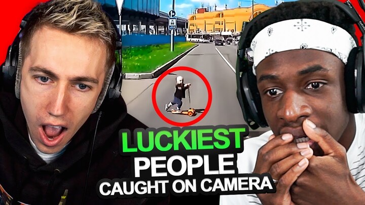 SIDEMEN REACT TO THE 20 LUCKIEST PEOPLE