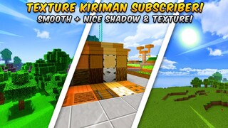 SHOWCASE TEXTURE KIRIMAN SUBSCRIBER! #04 - SUPPORT MCPE 1.16+