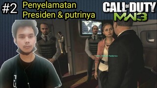 #2 Misi Penyelamatan President - Call of Duty Modern Warfare 3 Walkthrough | Playstation