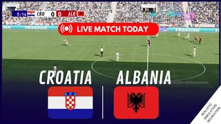 🔴 EURO 2024 LIVE: Croatia 🇭🇷 vs 🇦🇱 Albania Match LIVE videogame simulation