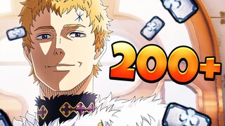 JULIUS OUT ON ALL SERVERS NOW! MAXING JULIUS ON MAIN 200+ SUMMONS! | Black Clover Mobile