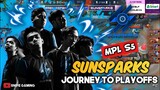 SUNSPARKS JOURNEY TO PLAYOFFS MPL SEASON 5 | SNIPE GAMING