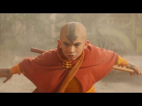 Aang - All Airbending & Powers Scenes | Avatar: The Last Airbender (Netflix)