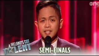 Rodelle Borja: The Irish Stand-Up For INCREDIBLE SHY Filipino Nurse! | Ireland's Got Talent 2019