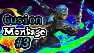 Gusion Montage Fasthand #3  | Best Moments Gusion - Mobile legends