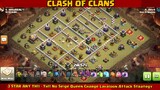 3 STAR ANY TH11 - Th11 No Seige Queen Charge Lavaloon Attack Strategy #1