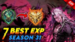 7 BEST EXP LANE HEROES 2024 (SEASON 31) | Mobile Legends Tier List