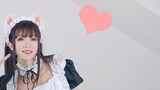 [Xia Xiaobai] Maid outfit ❤love cycle~ so cute~