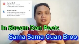 In Stream Dan Iklan Di Reels Sama Sama Cuan Bro