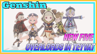 New five overlords in Teyvat