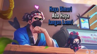 Haya dimari kalau oleng jangan lari