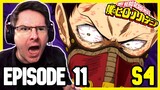 LEMILLION VS OVERHAUL!! | My Hero Academia Season 4 Episode 11 REACTION | Anime Reaction