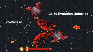 Evowars.io - Level 36/36 Max Evolution Unlocked [Epic Eternal Battle]